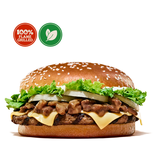 Mushroom Swiss Plant-Based WHOPPER®